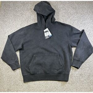 Men's Hurley Hoodie Size Medium Black New With Tags A6